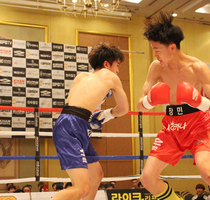 장 민 TKO1R 정재원 (한국 신인 최강전 '배틀로얄' 결승전, 18/05/27 서울)