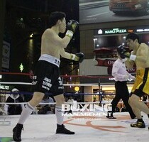 심상록 TKO4R 조희철 ('배틀로얄 3' 8강전 슈퍼라이트급, 18/05/27 고양)