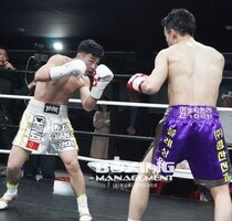 김태선 TKO3R 마치앙 (KBM 한·중전 슈퍼페더급 10R, 23/04/09 화성)